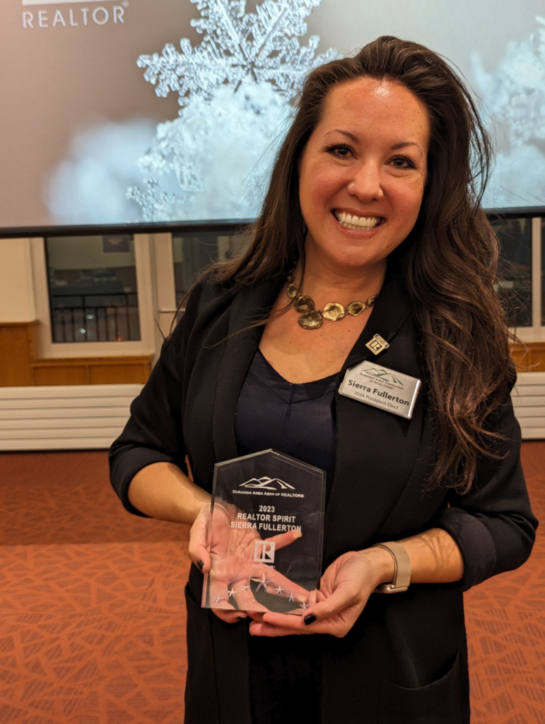 Sierra Fullerton Realtor Spirit Awardee