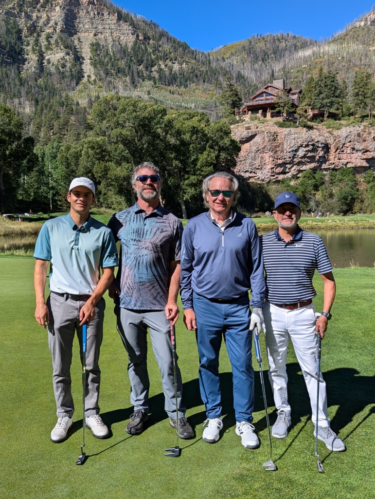 Golfers at Glacer Club